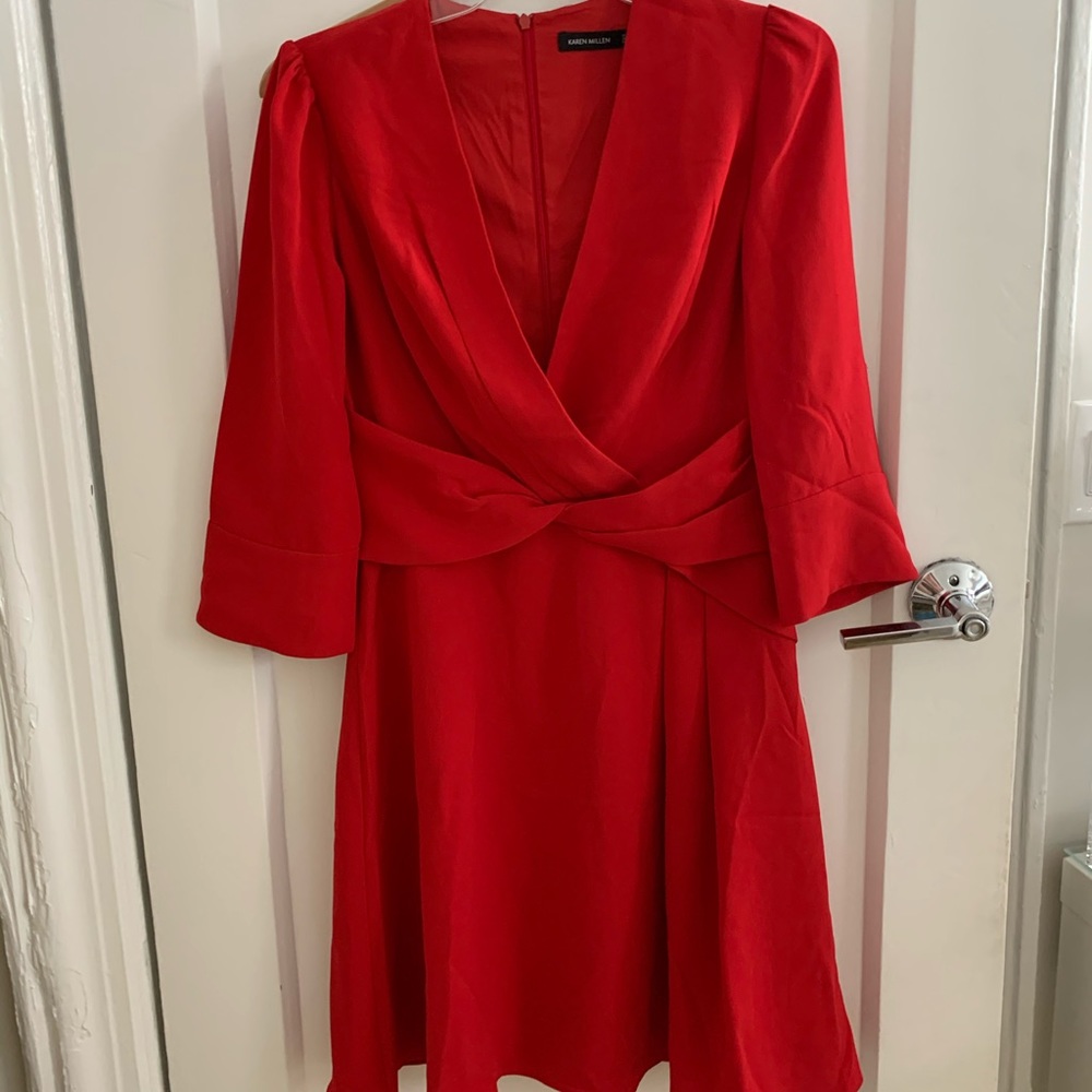 Karen Millen Short Red Dress